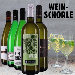 Wein Schorle mit Liter Riesling